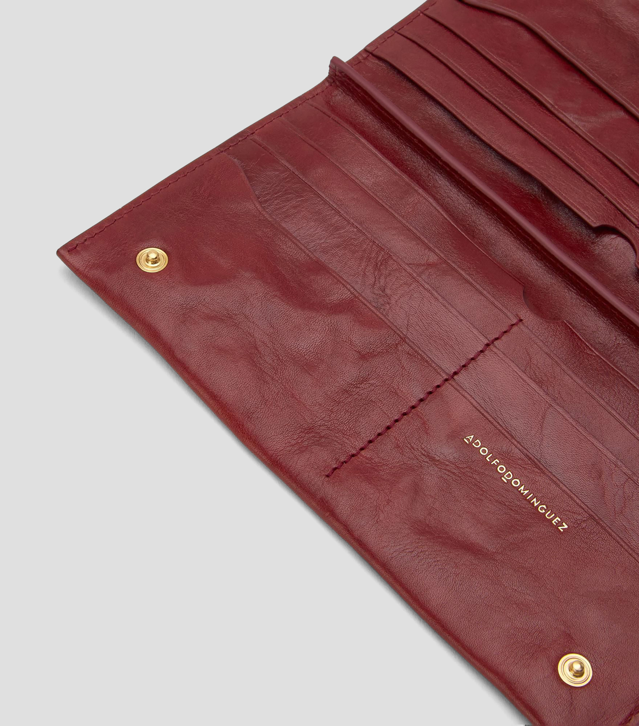 Cartera en Piel lisa Mujer